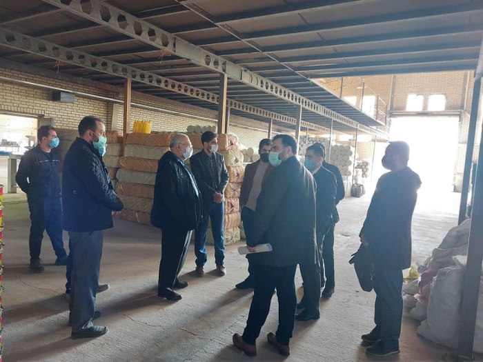 بازدید هیات مدیره هلدینگ صنتا از کارخانه شرکت نانو تک فام گیتی