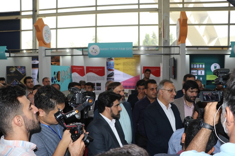 حضور شرکت دانش بنیان نانو تک فام گیتی از  زیرمجموعه های هلدینگ صنتا