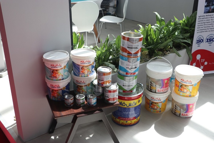 حضور شرکت دانش بنیان نانو تک فام گیتی از  زیرمجموعه های هلدینگ صنتا