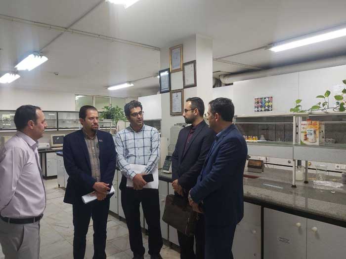 بازدید آقای دکتر معنوی مدیرعامل هلدینگ صنایع نانو تک آینده(صنتا) از پژوهشگاه رنگ