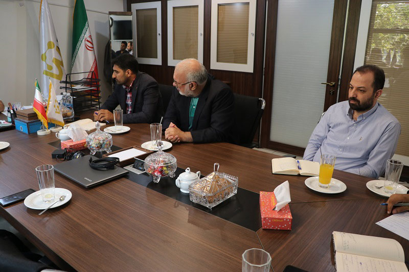 جلسه تودیع و معارفه اعضای هیات مدیره و سرپرست شرکت نانو تک فام گیتی