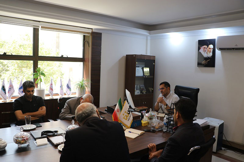 جلسه تودیع و معارفه اعضای هیات مدیره و سرپرست شرکت نانو تک فام گیتی