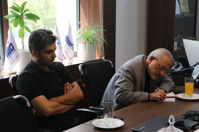 جلسه تودیع و معارفه اعضای هیات مدیره و سرپرست شرکت نانو تک فام گیتی