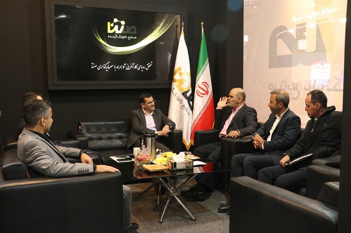 بازدید آقای مهندس جعفری، مدیر اقتصاد دانش بنیان هلدینگ شستا