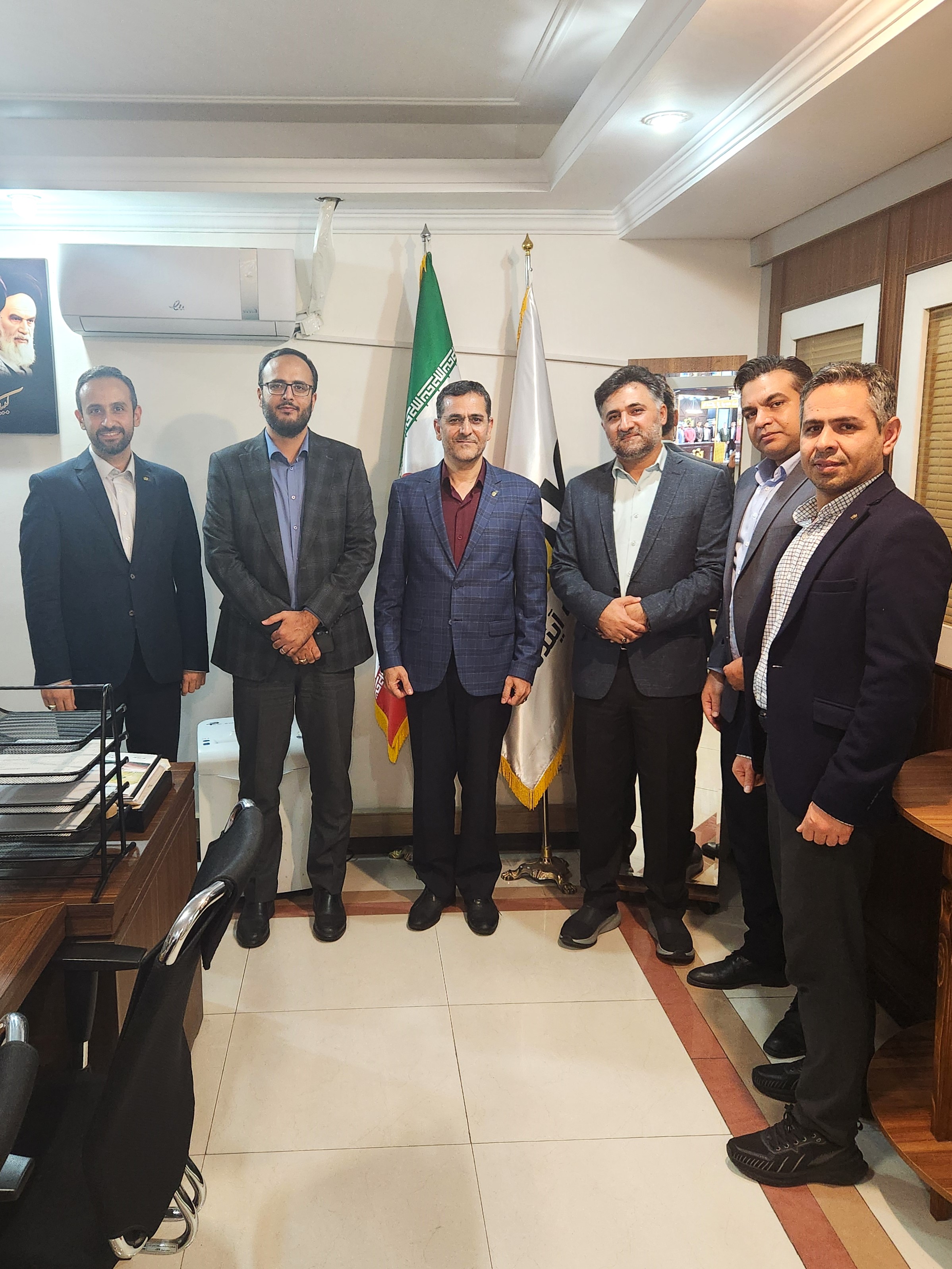 بازدید آقای دکتر دهقانی فیروز آبادی و آقای دکتر احمدپور از مجموعه صنتا