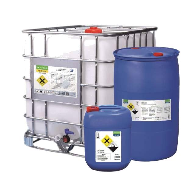 نمونه محصولات آنتی‌اسکالانت تولیدی شرکت فناور ایمن لوتوس