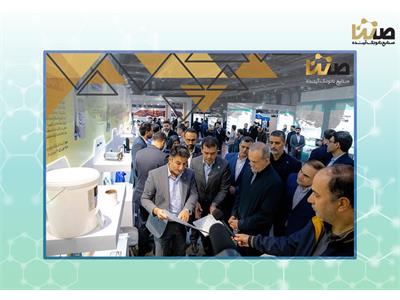 بازدید رئیس‌جمهور از دستاوردهای فناورانه هلدینگ «صنتا» در رویداد ملی "فرایران"