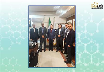 بازدید آقای دکتر دهقانی فیروز آبادی و آقای دکتر احمدپور از مجموعه صنتا