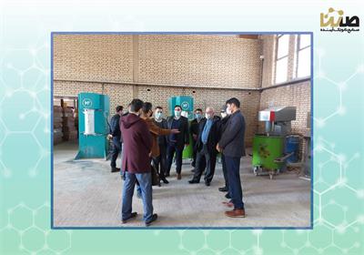 بازدید هیات مدیره هلدینگ صنایع نانو تک آینده از کارخانه شرکت نانو تک فام گیتی